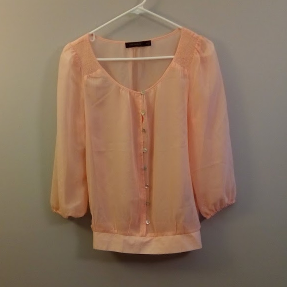 [The Limited] Sheer Blouse (Size XS)